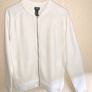 White Men’s H&M Quality Cloth Bomber Style Jacket